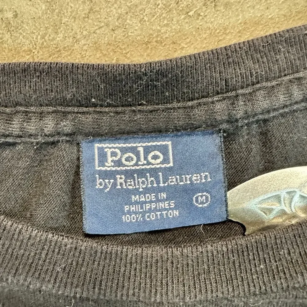 Polo Ralph Lauren black tee size M